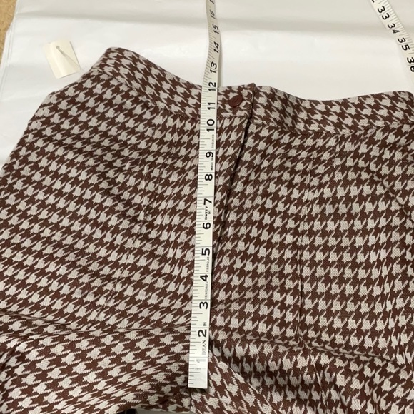 Vintage Sears Perma-Prest Pants 60’s-70’s NWT brown cream size 12 - Picture 7 of 8